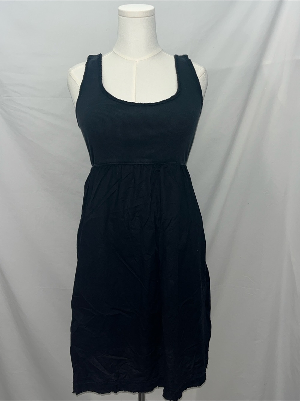 Converse Black Scoop Neck Tank Midi Dress